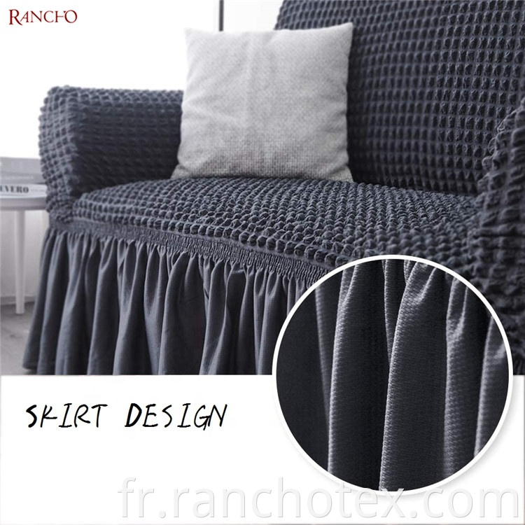Salex Hot Salex Jacquard Sofa Slipcover Coup Souch Coup High Stretch Scover Elastic Coup Couverture